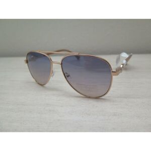 Jessica Simpson J5759-RGDND Rose Gold Aviator Sunglasses Nude Ear Piece